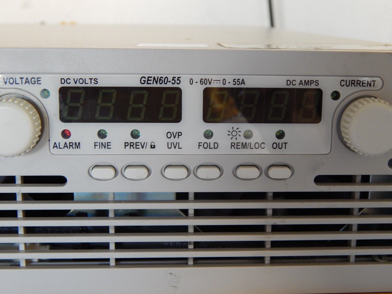 TDK-Lambda GEN60-55 Programmable DC Power Supply 0-60V 0-55A NIST Cal'd. TDK-Lambda GEN60-55 Programmable DC Power Supply 0-60V 0-55A NIST Cal'd.